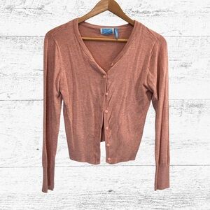 Survival Rust Cardigan Sweater